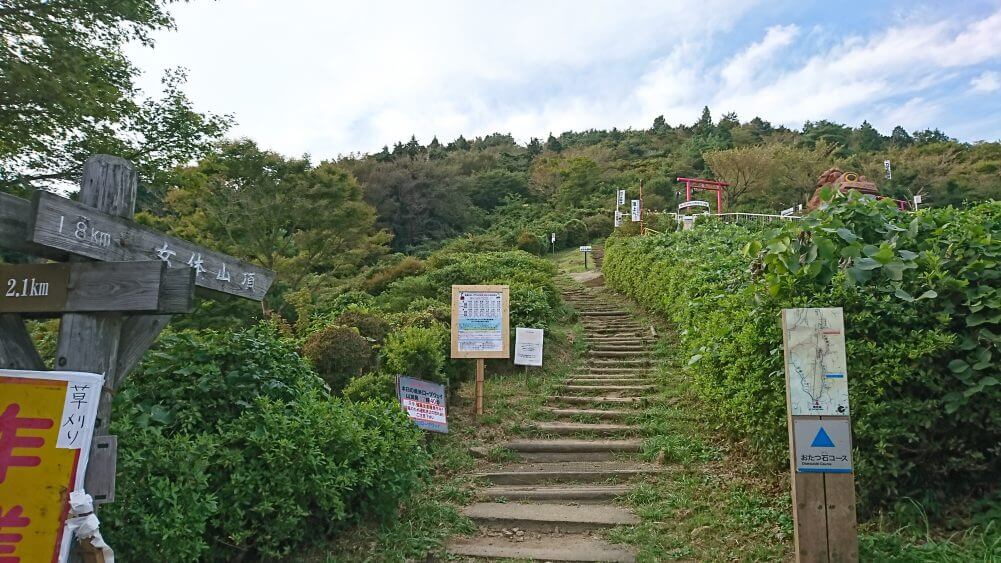 つつじヶ丘方面から