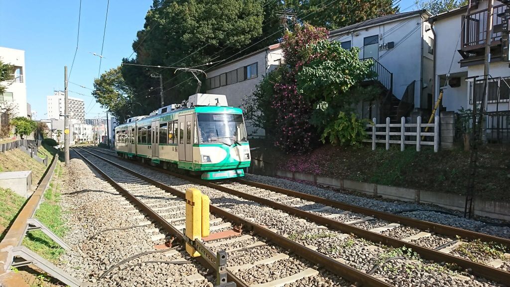 世田谷線（若林駅から）