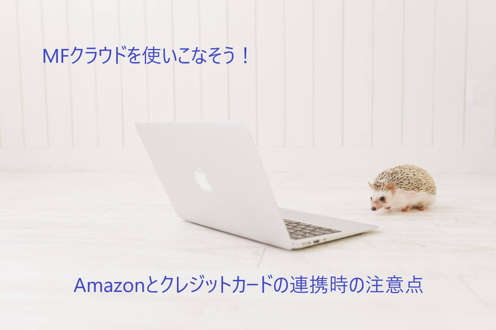 MFクラウドトップ画像Amazonとクレジットカード