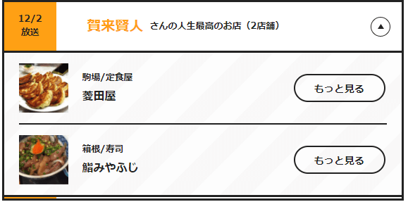 人生最高のレストランより