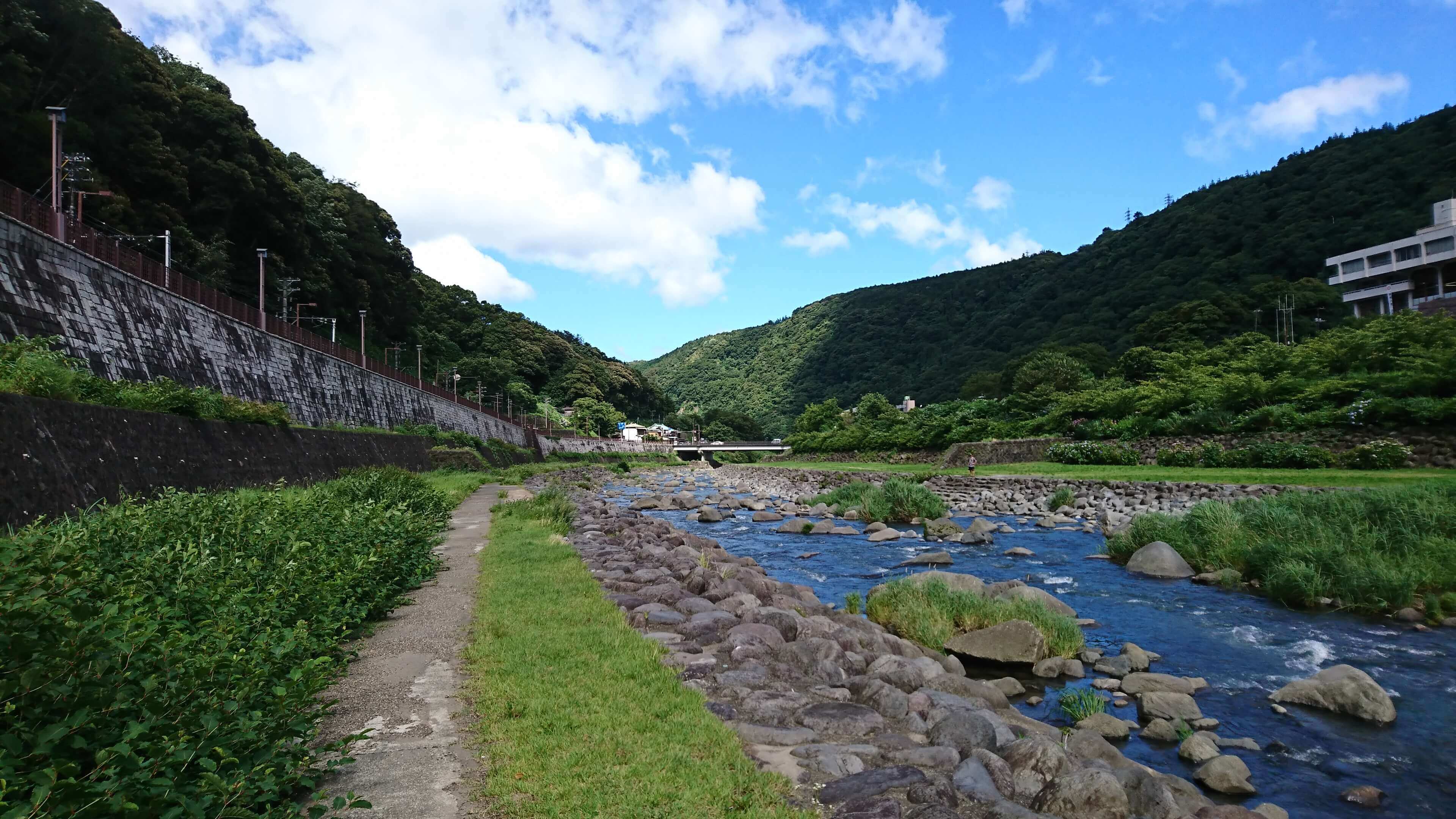 箱根の川